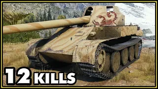 Rheinmetall Skorpion G - 12 Kills - 1 vs 5 - World of Tanks Gameplay