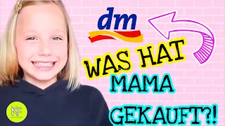 ENDLICH WIEDER EIN DM HAUL | Shoppen für Isi! 🛍 So coole Sachen 🎁 KLEINE FAMILIENWELT