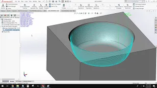 SolidWorks CAM tutorial: Intro to 3-Axis Milling (4)