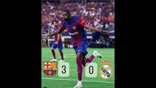 Barcelona VS Real Madrid 3-0 | Extended Highlights | El Classico USA 2023 preseason Tour