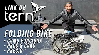 Como funciona una bicicleta plegable Tern Folding Bike Link D8 review La bicicleta minimalista