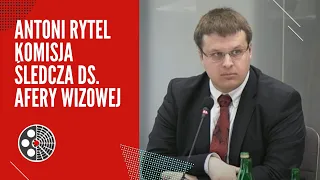Antoni Rytel [GovTech Polska]: Komisja Śledcza ds. afery wizowej.