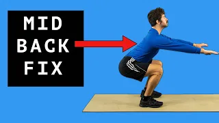 Squat Mid Back Pain Fix - Loading Strategies, Squat Variations, Heel Wedges (Harderwill Review) 2021