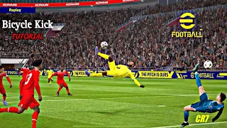 How to score Bicycle Kick in eFootball23 |Only pros know this tip!