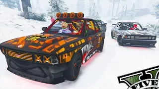 GTA V Online - Rolezinho Rally na Neve com Ubermacht Classic Sentinel