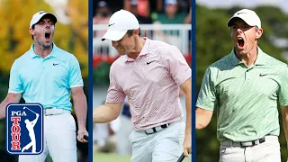 Rory McIlroy’s best shots from his three TOUR Championship wins