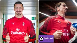 Zlatan Ibrahimovic rejoins AC Milan after eight years away Swedish striker’s new shirt number reveal