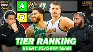 Tier ranking every playoff team | Numbers on the Board