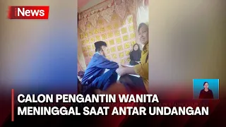 Calon Pengantin Perempuan Meninggal saat Antarkan Undangan Pernikahan, Mempelai Pria Nangis Pilu