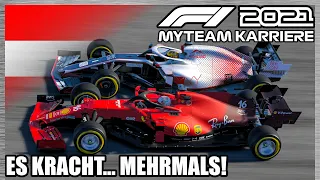 Es KRACHT... mehrfach! | F1 2021 My Team Karriere #98