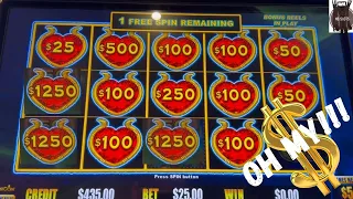 EXCITING DOLLAR STORM JACKPOT@ #yaamava $25 SPINS!!! #slots #casino #dollarstorm #jackpot #gambling