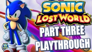 Let's Play Sonic Lost World - Part 3 Gameplay Playthrough - Des(s)ert Ruin Walkthrough (commentary)