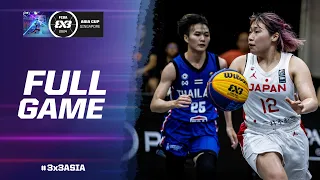 Japan 🇯🇵 vs Thailand 🇹🇭 | Women Full Game | FIBA 3x3 Asia Cup 2024