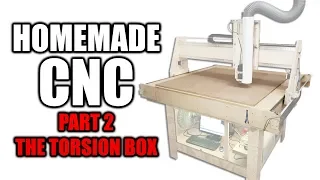 Homemade CNC Router Part 2 - Building the Torsion Box