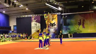 DARTLY Cheerleader Open Cup 25.01.2015 Group Stunts