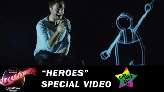 Måns Zelmerlöw - "Heroes" - Special Multicam video - Eurovision 2015 WINNER (Sweden)