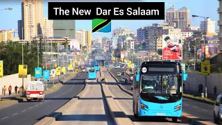 Dar Es Salaam City, Tanzania. The largest in East Africa 2021.