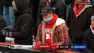 Iowa vs Nebraska EXCITING Ending