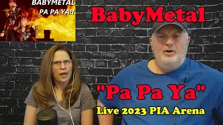 What the Heck?!  Reaction to BabyMetal "Pa Pa Ya" Live