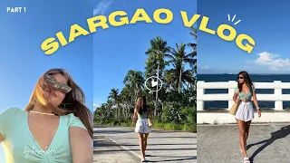 SIARGAO VLOG 2023 🏝 | Day 1: flight, van transfer, villa tour, where to eat, sunset at catangnan