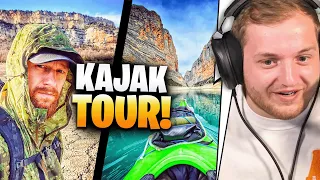 😨😍Trymacs REAGIERT auf "XXL Canyon - Kajak-Wildnis-Tour von Fritz Meinecke  | Trymacs Highlights