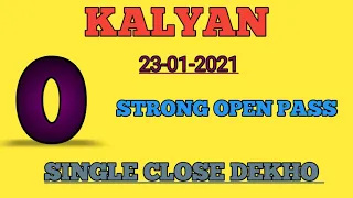 Kalyan 23/01/2021 single Jodi trick don't miss second touch line ( #johnnysattamatka ) 2021