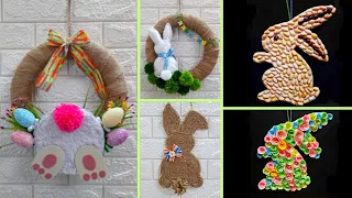 5 Affordable spring/Easter wreath idea made with simple materials | DIY Easter craft idea 🐰18