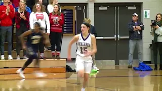 12/18/17 - Girls Basketball - Aquinas 56, Onalaska 42