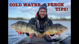 How to catch big perch in the Winter.