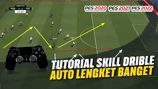 TEKNIK MUDAH DRIBLE BOLA LENGKET | BEST TRICKS FOR PES 2017 2018 2019 2020 2021 2022