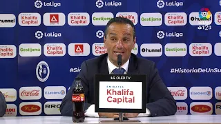 Press conference Jose Luis Oltra CF Rayo vs CD Tenerife (1-3)