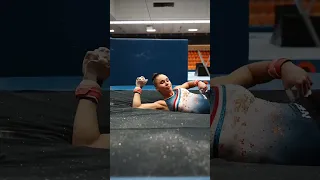 POV: Life of a gymnast 😨🧡 #teamnl #shorts #eythorathorsdottir #gymnasticslife #turnen