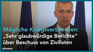 Ukraine-Krieg: Statement von Jens Stoltenberg am 08.03.22