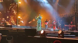 Romeo Santos performing in Houston, Texas