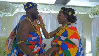 The King finally finds his Queen! Ghana 🇬🇭 Traditional Wedding between Kwaku & Kesley