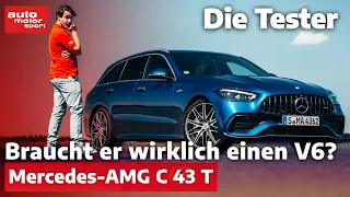 Mercedes-AMG C 43 T-Modell: kann er dem V6-Vorgänger die Stirn bieten? - Test | auto motor und sport