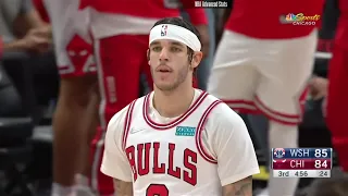 Lonzo Ball | Chicago Bulls vs. Washington Wizards | Full Box Score + More