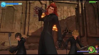 【KH3】ロクサス操作アクセル､シオンVS真XⅢ機関【キングダムハーツ３リマインド】