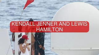 KENDALL JENNER AND LEWIS HAMILTON