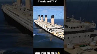 GTA 5  Titanic goes to the bottom #shorts #gta5 #gtav #titanic