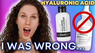 WHY HA IS BACK IN MY ROUTINE …. The hyaluronic acid “shower method” that transformed my skin.