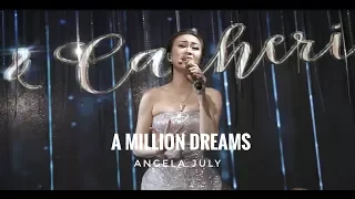 ANGELA JULY | A Million Dreams (Vocal and Harp Live Performance)