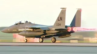 F-15E Strike Eagle Jets @ RAF Lakenheath