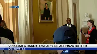 LIVE: VP Kamala Harris swears in Laphonza Butler