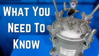 How to Safely Use a Pressure Pot - Resin Casting Tips