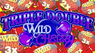 TRIPLE DOUBLE WILD CHERRY SLOT