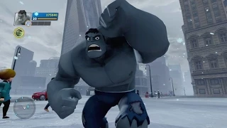 Disney Infinity 2.0 - Grey Hulk Gameplay (Gamma Rays Power Disc)