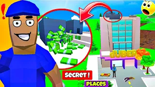 All Secret Money 🤑 Places In Dude Theft Wars/How To Get Unlimited Money