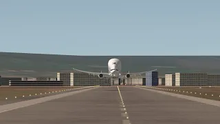 Airbus Beluga Takeoff in Frankfurt Airport