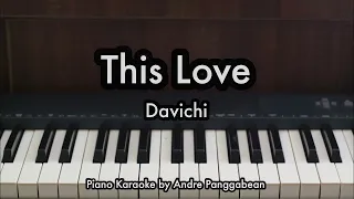 This Love - Davichi | Piano Karaoke by Andre Panggabean